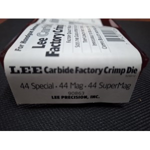 Carbide Factory Crimp Die 44 Magnum / 44 Special / 44 SuperMag LEE 90863