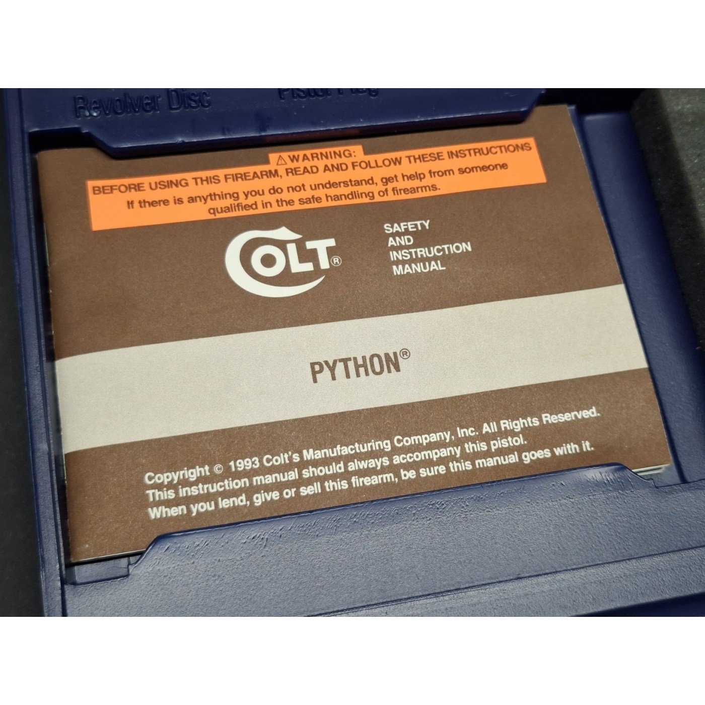 Colt Python Elite 357 Magnum